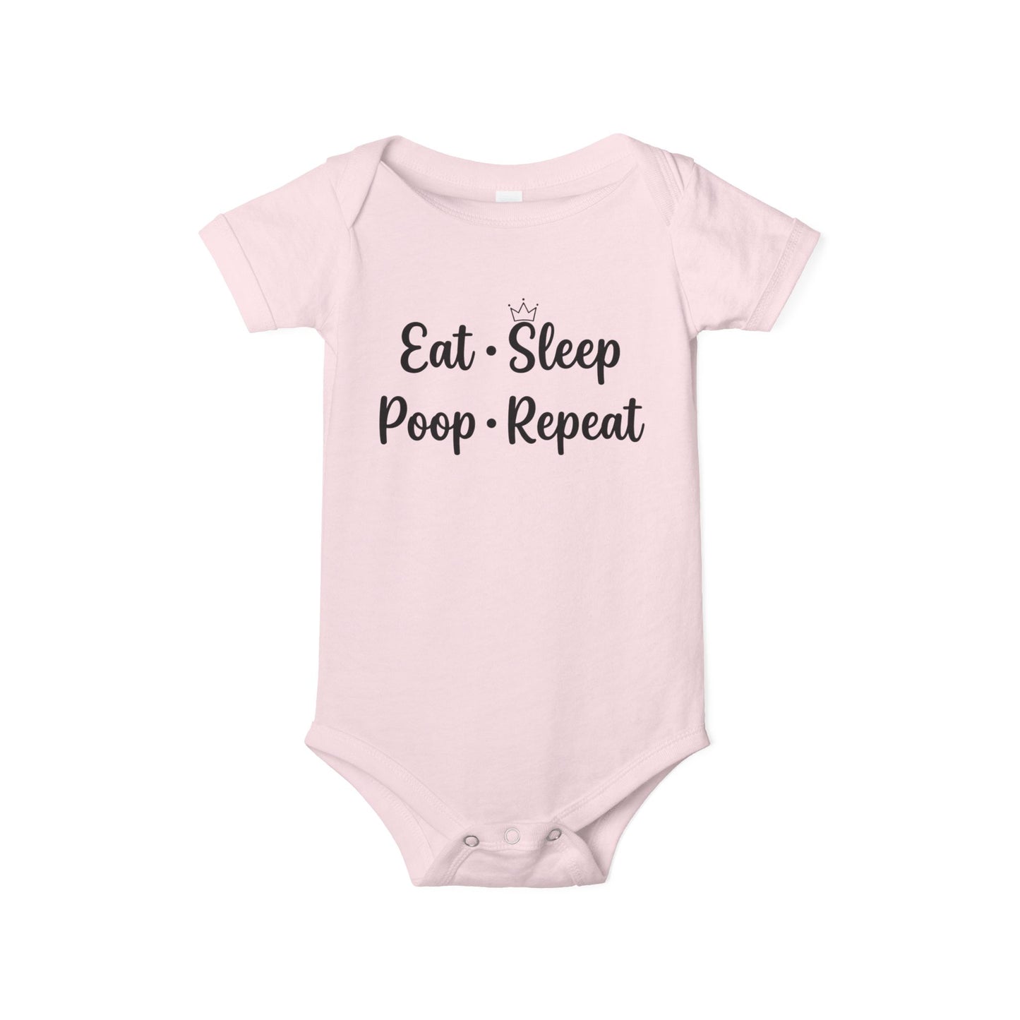 AMA™ "Eat Sleep Poop Repeat" – Funny Baby Bodysuit