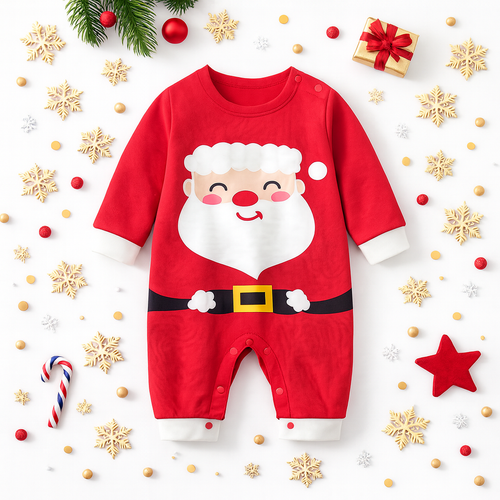 AMA™Jolly Santa Snuggle Romper