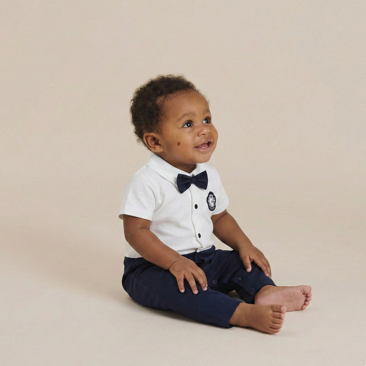 AMA™ Little Sailor Gentleman Kids Romper