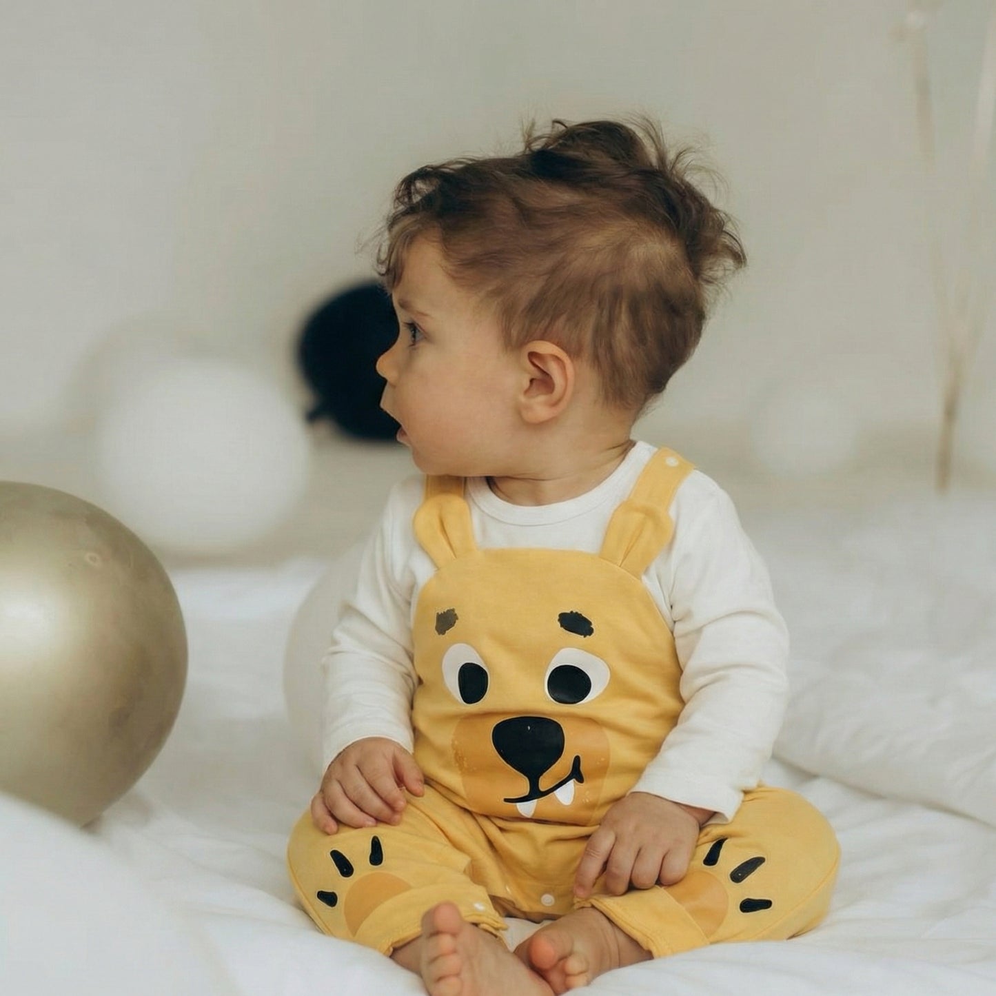 AMA™ Little Sunny Bear Kids Onesie