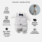 AMA™ Little Silver Gentleman Kids Romper