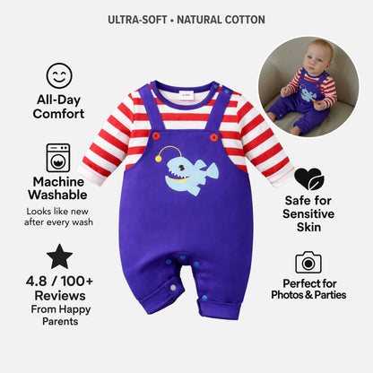 AMA™ Little Anglerfish Kids Onesie