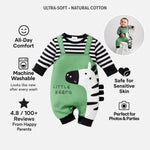 AMA™ Little Safari Zebra Kids Romper