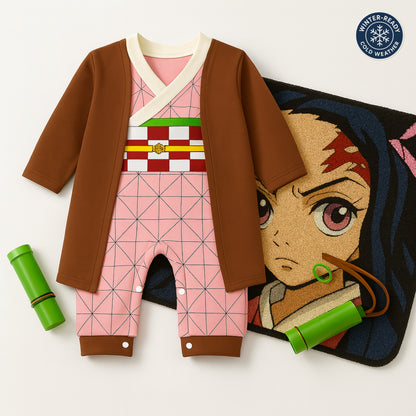 AMA™ Little Nezuko Fullcover Kids Onesie