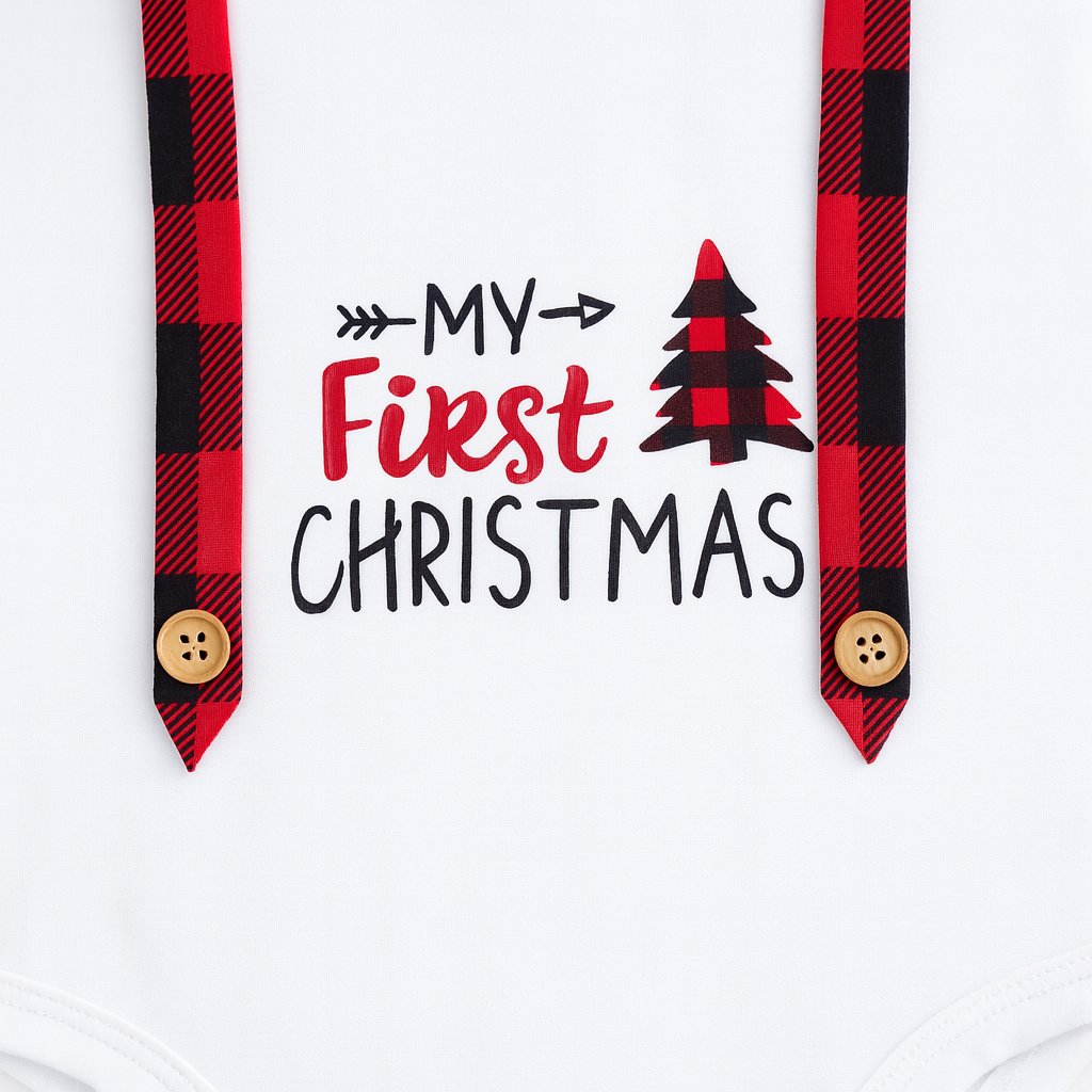AMA™ My First Christmas Romper