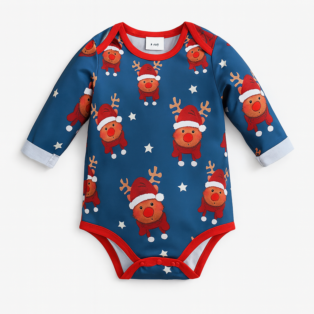 AMA™ Rudolph Under the Stars Romper