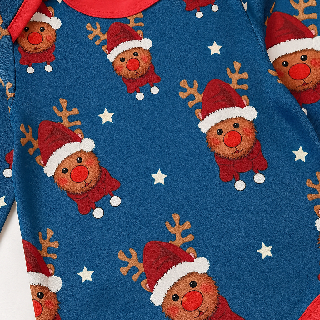 AMA™ Rudolph Under the Stars Romper