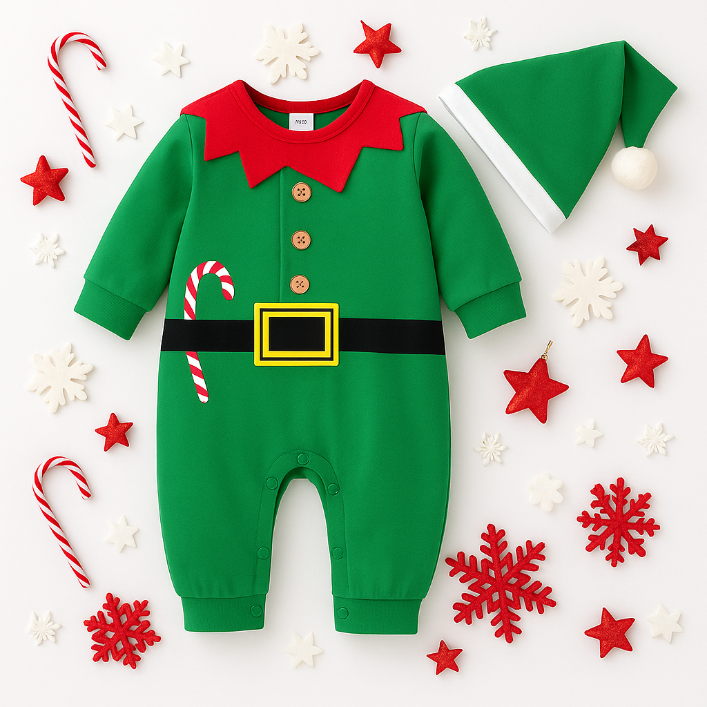 AMA™ Santa’s Little Elf Romper