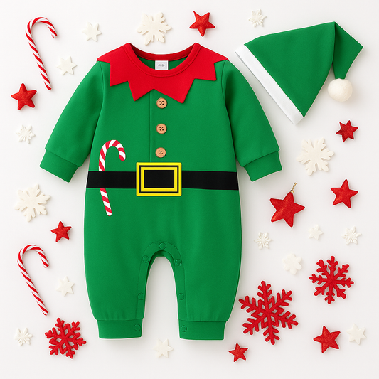 AMA™ Santa’s Little Elf Romper