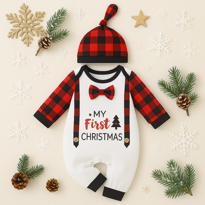 AMA™ My First Christmas Romper