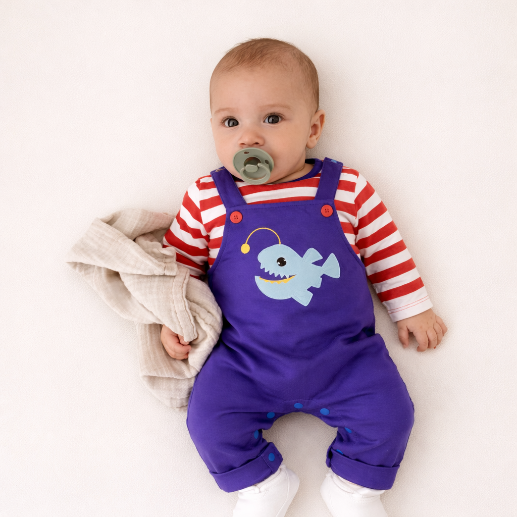AMA™ Little Anglerfish Kids Onesie