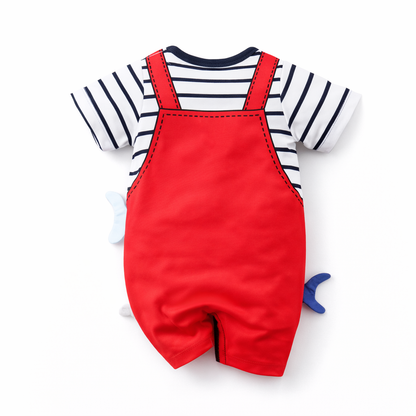 AMA™ Little Shark Diver Kids Onesie