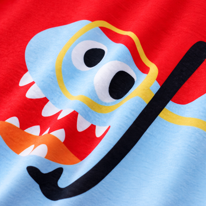 AMA™ Little Shark Diver Kids Onesie