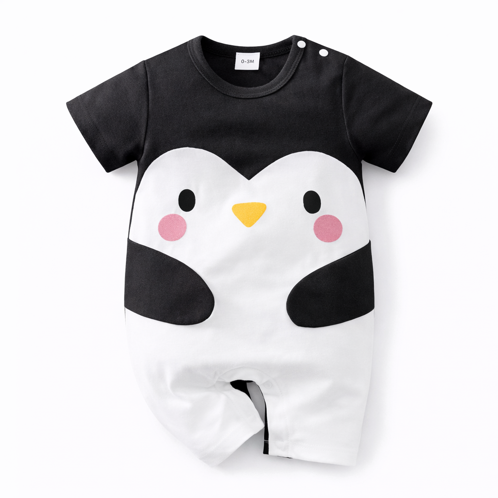 AMA™ Little Penguin Kids Romper