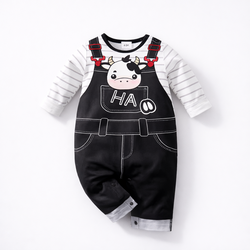 AMA™ Little Cow Kids Romper