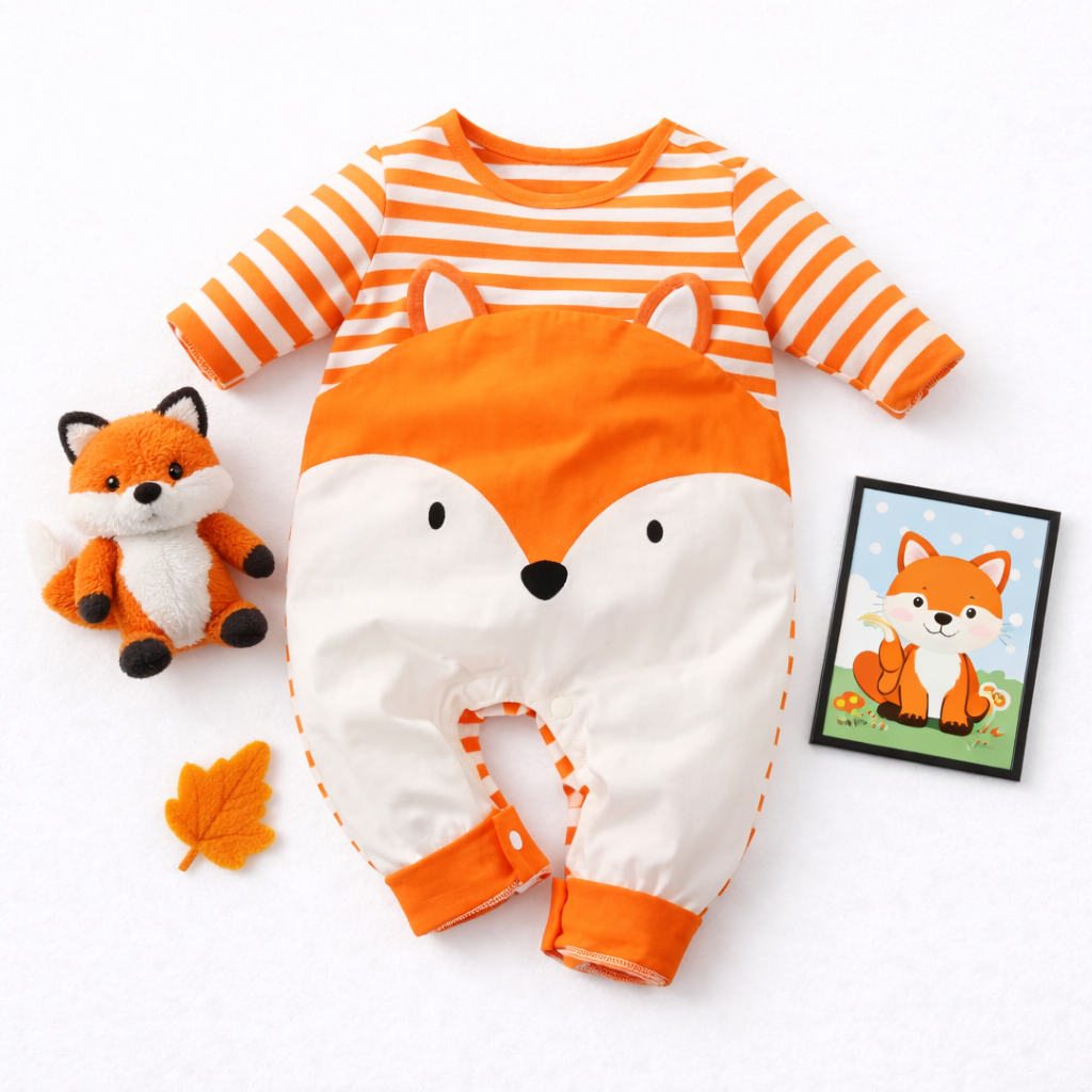 AMA™ Little Foxy Kids Romper