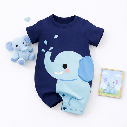 AMA™ Little Elephant Kids Onesie