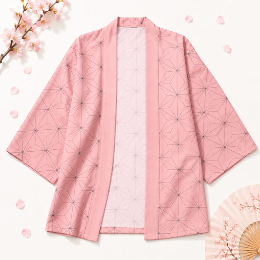 AMA™ Nezuko Pink Haori Cosplay