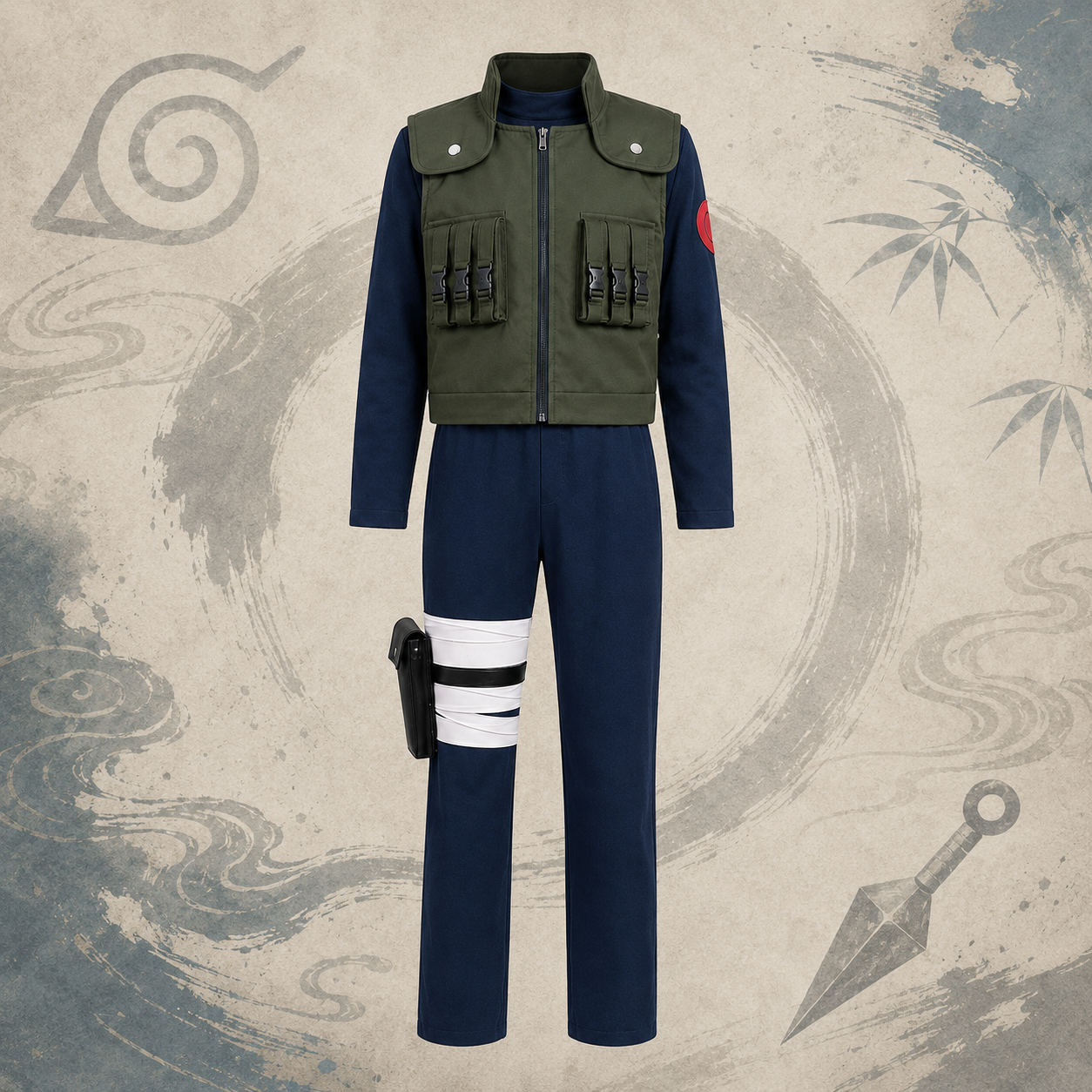AMA™ Kakashi Hatake Shinobi Cosplay