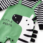 AMA™ Little Safari Zebra Kids Romper