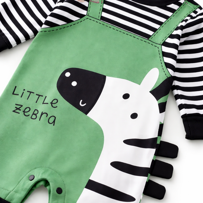 AMA™ Little Safari Zebra Kids Onesie