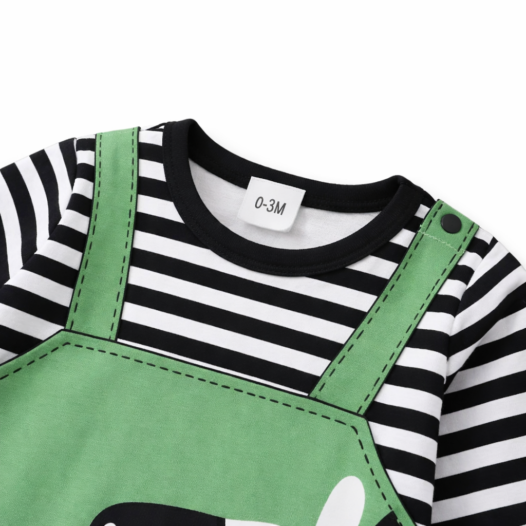 AMA™ Little Safari Zebra Kids Romper