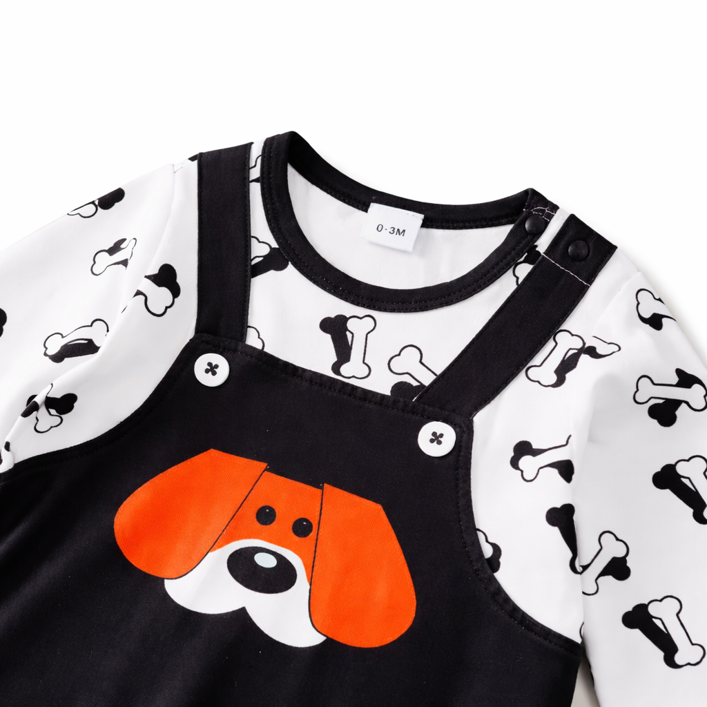 AMA™ Little Puppy Kids Romper