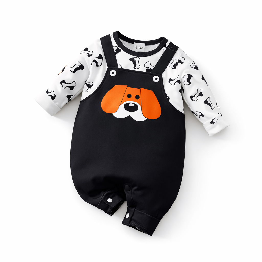 AMA™ Little Puppy Kids Romper