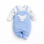 AMA™ Little Blue Bunny Kids Romper
