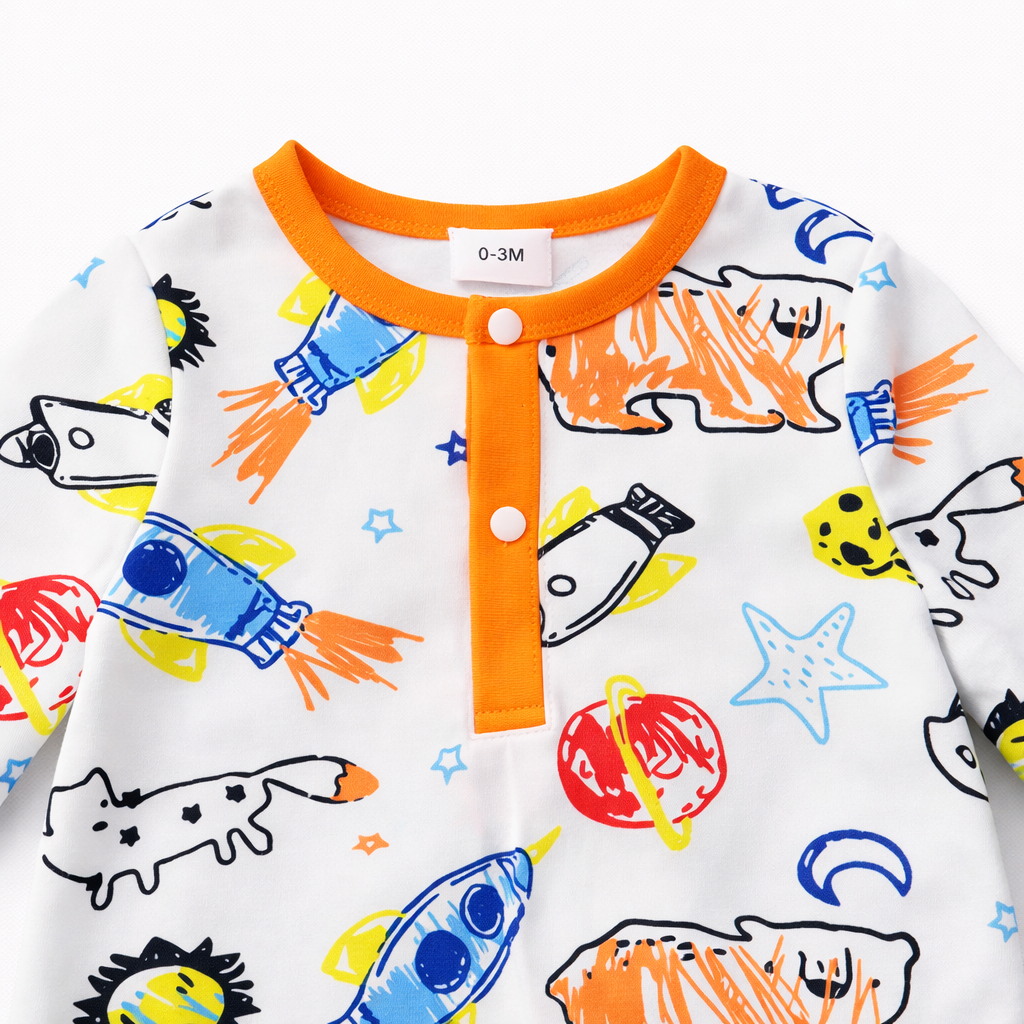 AMA™ Little Rocket Kids Onesie