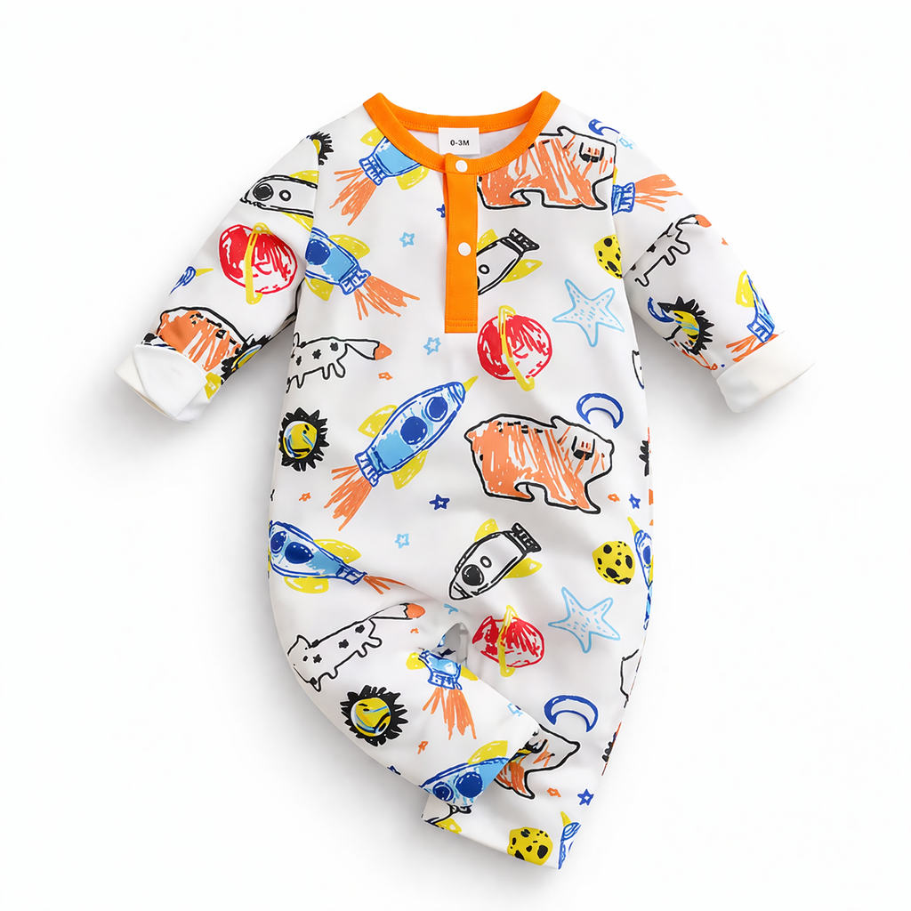 AMA™ Little Rocket Kids Onesie