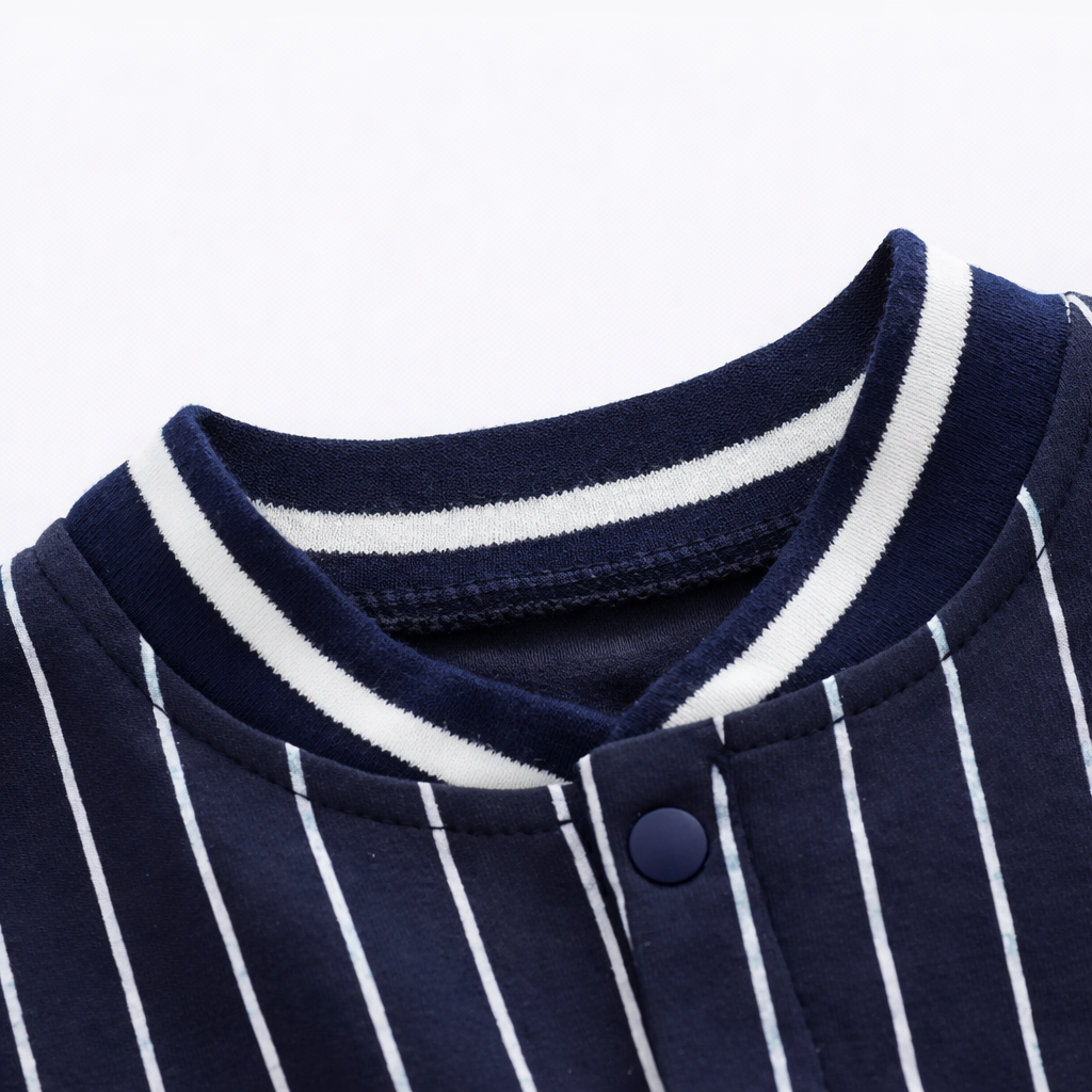 AMA™ Little MVP Pinstripe Kids Onesie