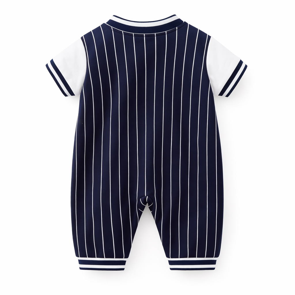 AMA™ Little MVP Pinstripe Kids Onesie