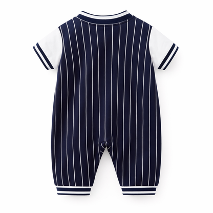 AMA™ Little MVP Pinstripe Kids Onesie
