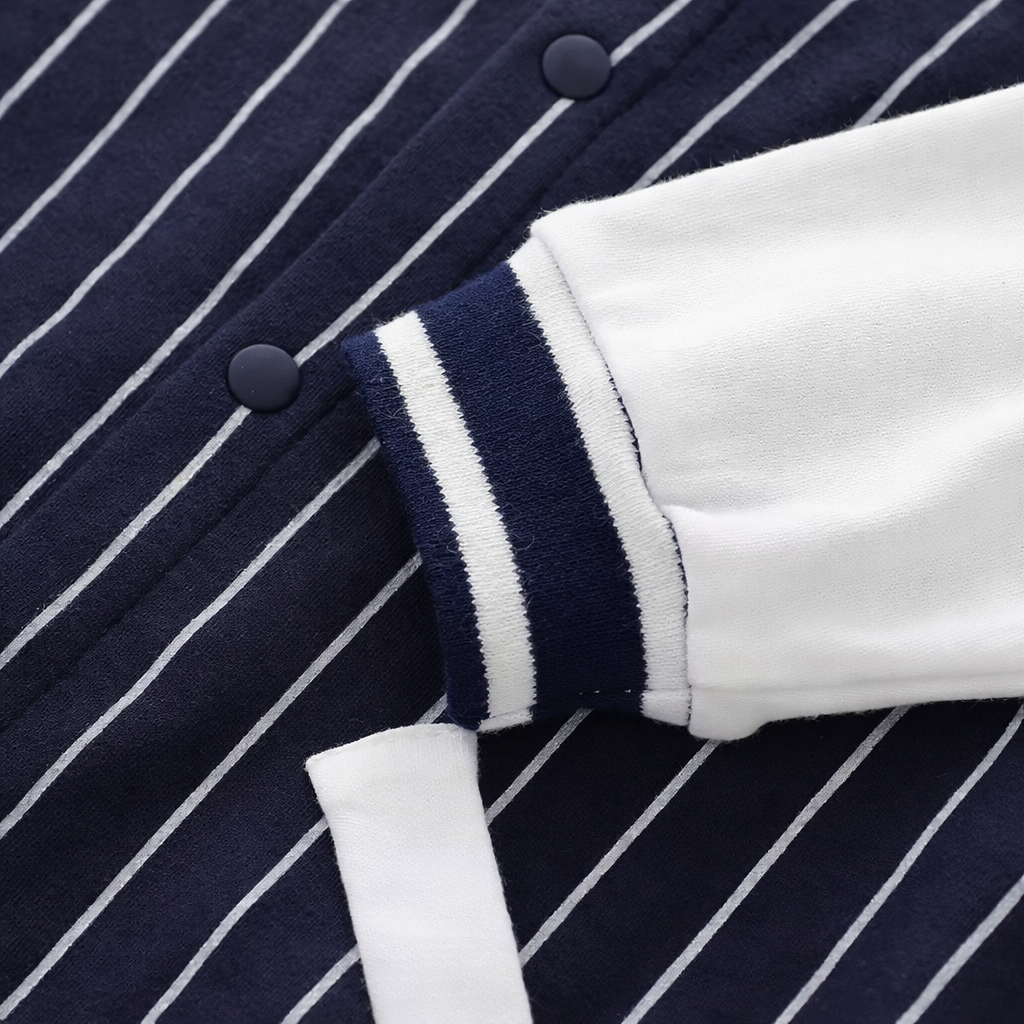 AMA™ Little MVP Pinstripe Kids Onesie