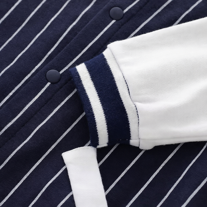 AMA™ Little MVP Pinstripe Kids Onesie