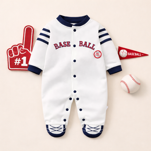 AMA™ Little Baseball Champ Kids Onesie