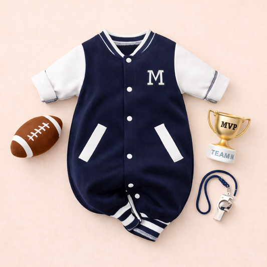 AMA™ Little MVP Varsity Kids Onesie