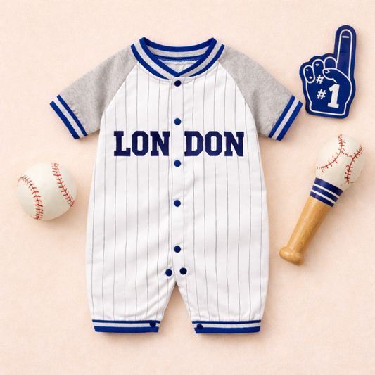 AMA™ Little London Slugger Kids Onesie