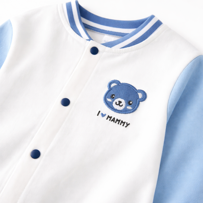 AMA™ Little Soccer Bear Kids Onesie