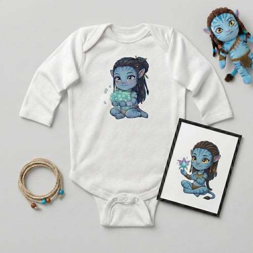 AMA™ Сhibi Neytiri Kids Bodysuit