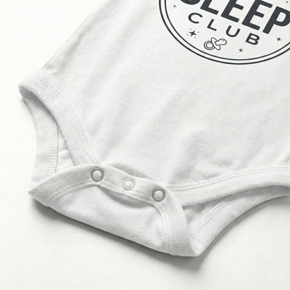 AMA™ "No Sleep Club" – Funny Baby Bodysuit