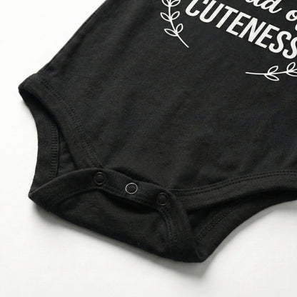 AMA™ "Head of Cuteness" – Funny Baby Bodysuit