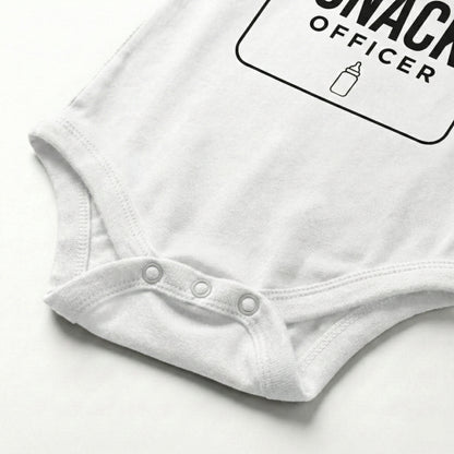 AMA™ "Chief Snack Officer" – Funny Baby Bodysuit
