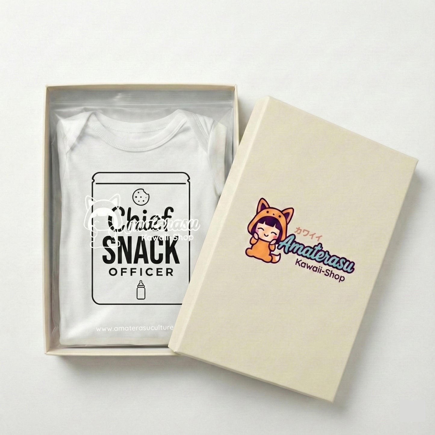 AMA™ "Chief Snack Officer" – Funny Baby Bodysuit
