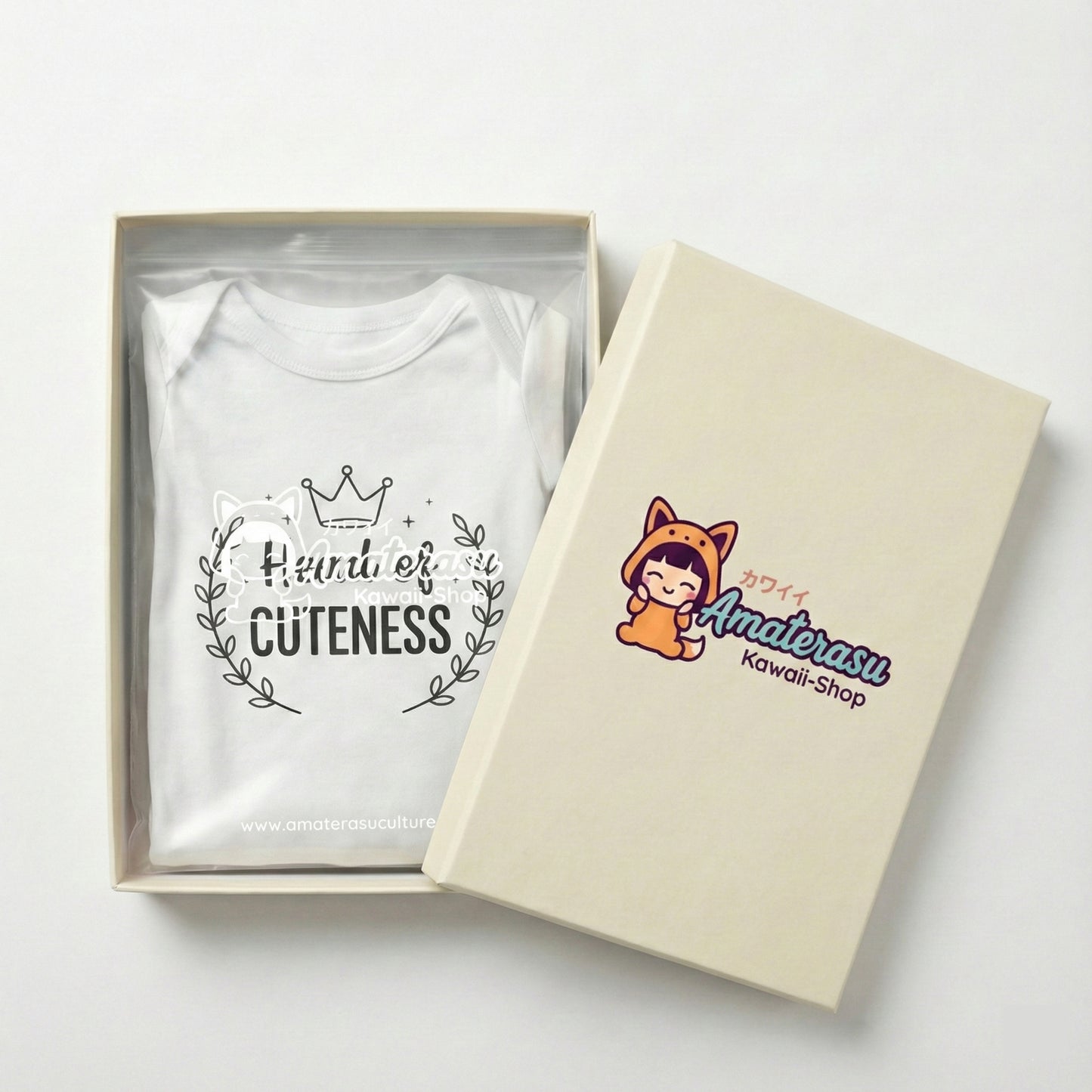 AMA™ "Head of Cuteness" – Funny Baby Bodysuit