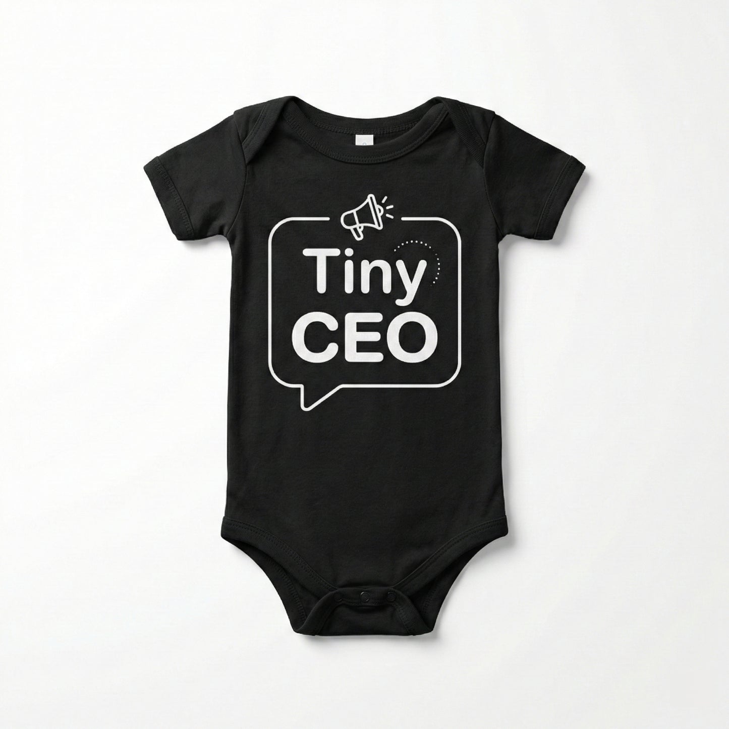 AMA™ "Tiny CEO" – Funny Baby Bodysuit
