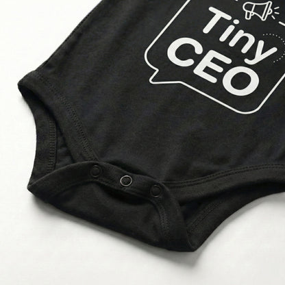 AMA™ "Tiny CEO" – Funny Baby Bodysuit
