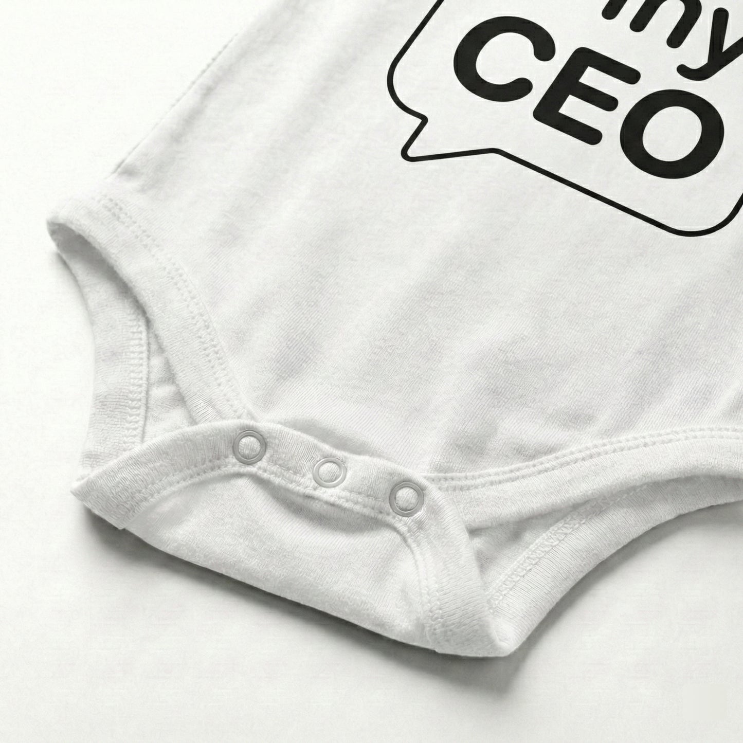 AMA™ "Tiny CEO" – Funny Baby Bodysuit