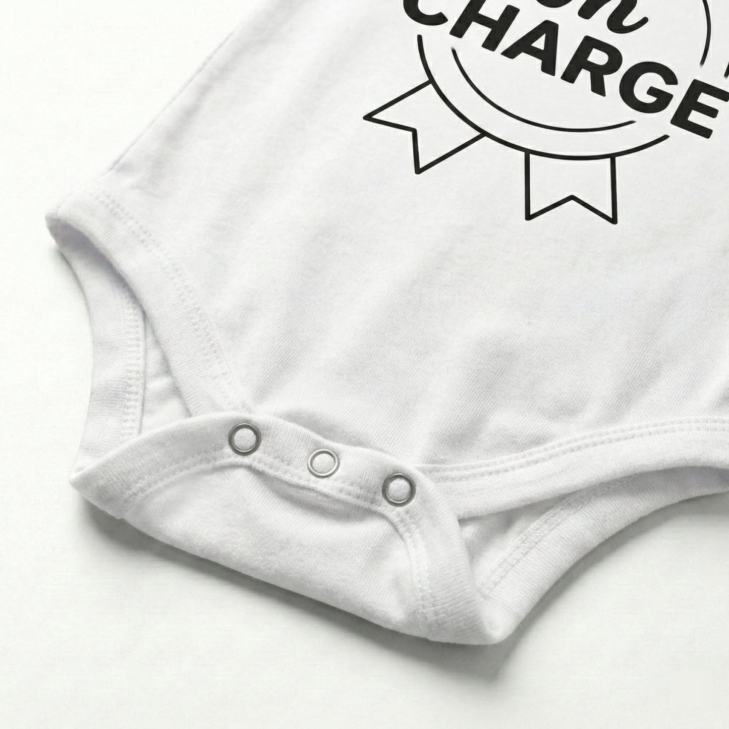 AMA™ "In Charge" – Funny Baby Bodysuit